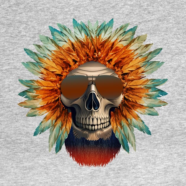 Summer skull by siano